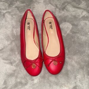 Chic Red Ballet Flats